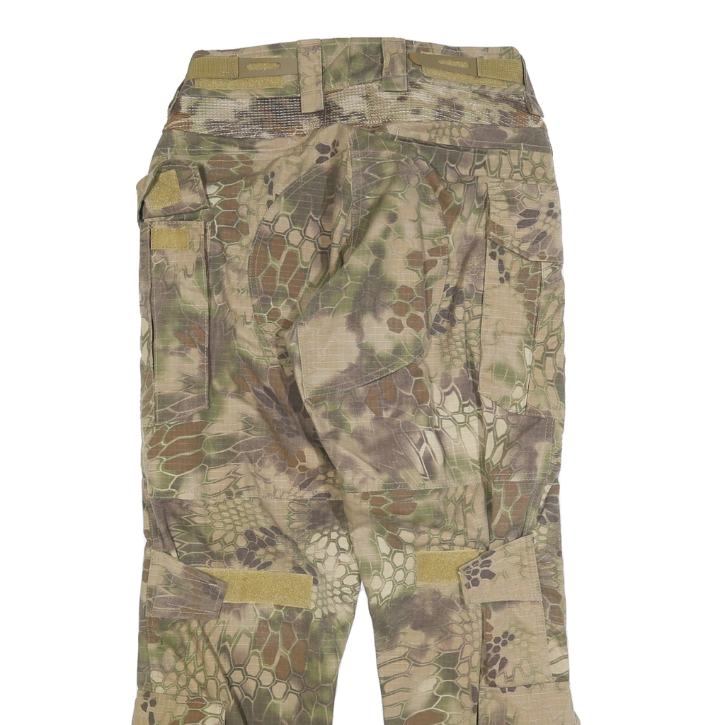 LANCER TACTICAL Mens Cotton Blend Regular Fit Cargo Camouflage Trousers W30 L32