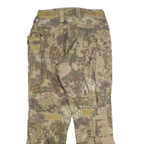 LANCER TACTICAL Mens Cotton Blend Regular Fit Cargo Camouflage Trousers W30 L32