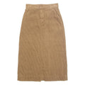 Womens Straight Skirt Brown Midi M