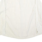 WRANGLER Mens White Cotton Blend Casual Shirt L Long Sleeve Button Up