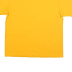 PLATINUM PLUS Mens Yellow Minnareg Veterans Association Graphic T-Shirt XL Crew