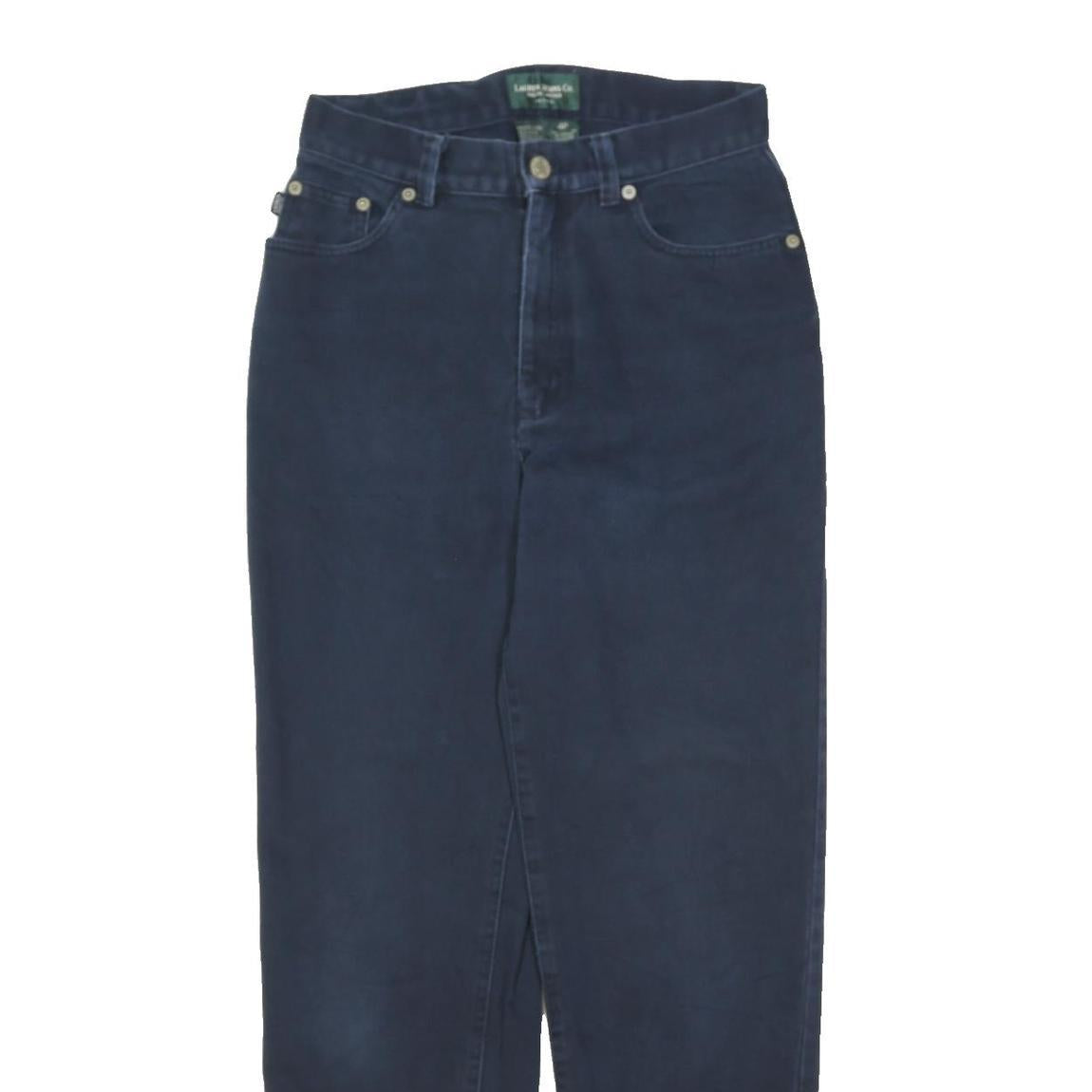 LAUREN RALPH LAUREN Womens Regular Blue Jeans Denim W26 L27 Classic Cotton Blend