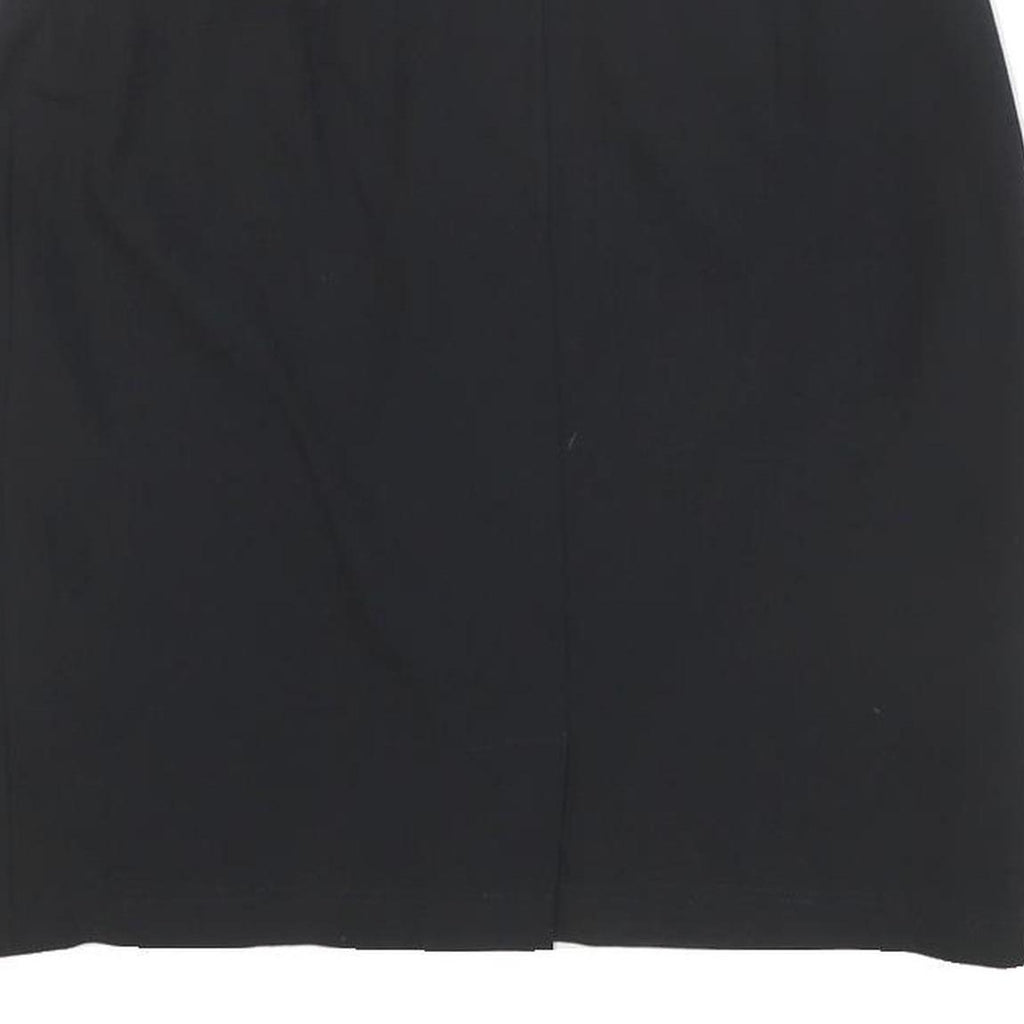 MAX MARA Womens Black Pencil Knee Length Wool Blend Skirt M Classic Officewear