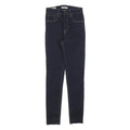 LEVI'S 721 Womens Jeans Blue Slim Skinny Denim Raw W25 L28 Classic Cut