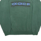 HANES Mens Green Asian American Christian Fellowship Crew Neck XL Sweatshirt