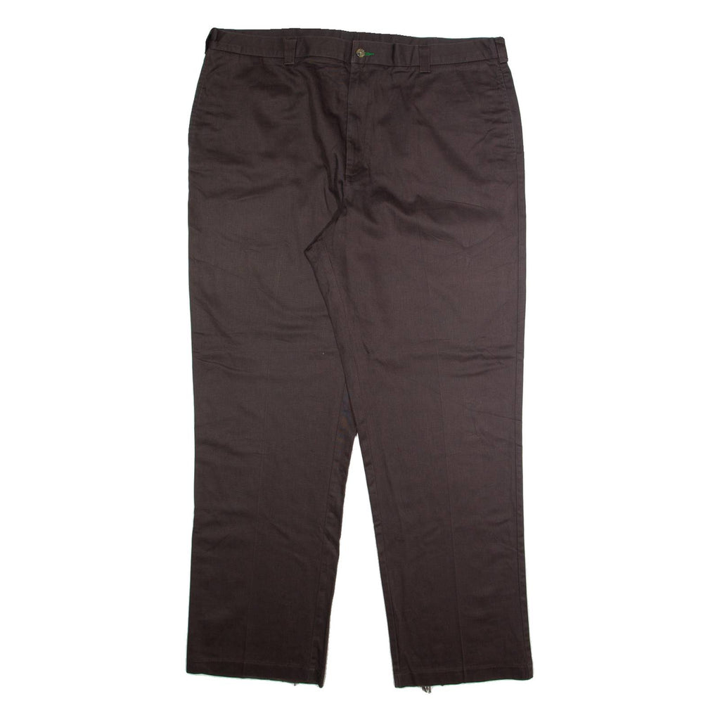 TOMMY HILFIGER Chino Mens Trousers Brown Regular Straight W42 L32