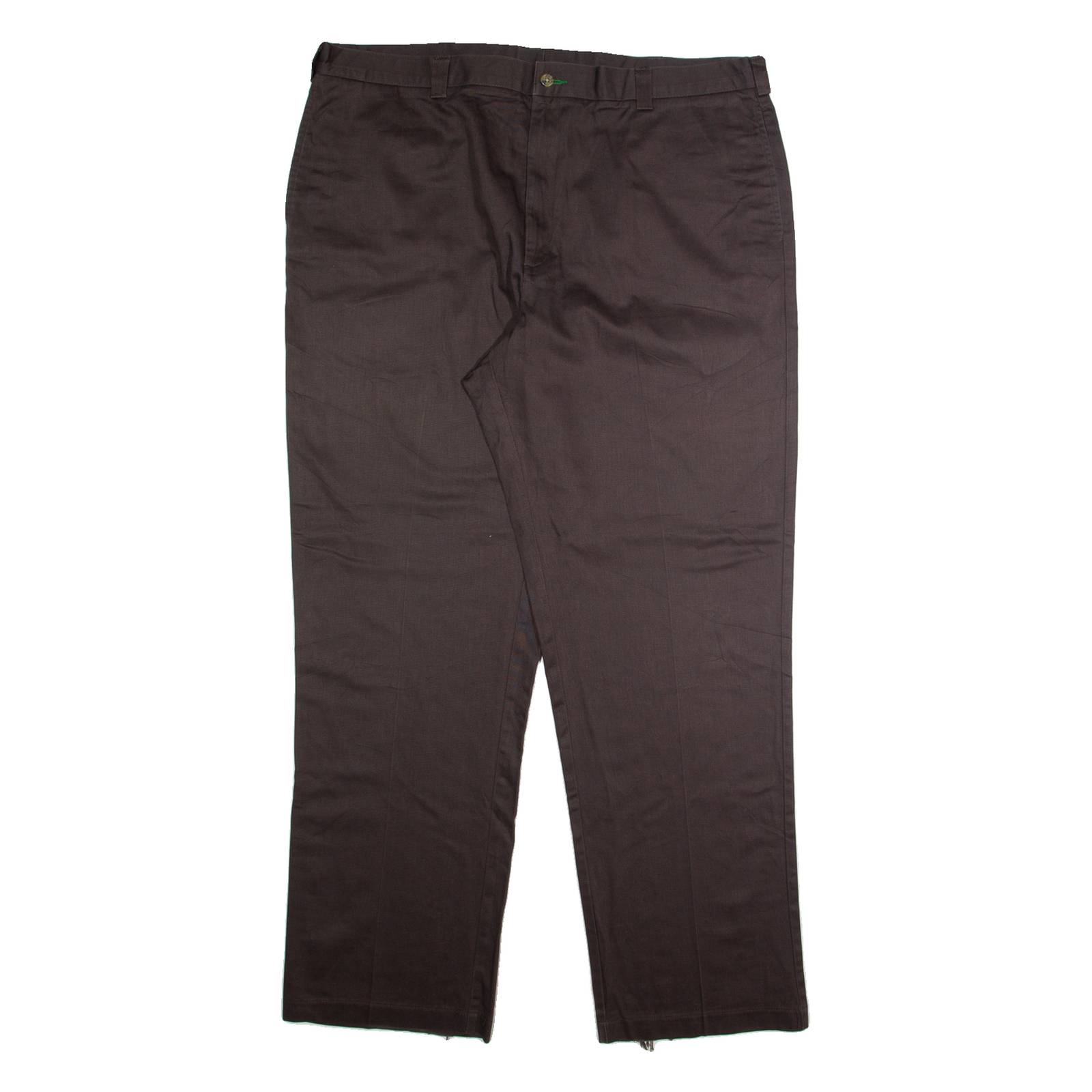 TOMMY HILFIGER Chino Mens Trousers Brown Regular Straight W42 L32