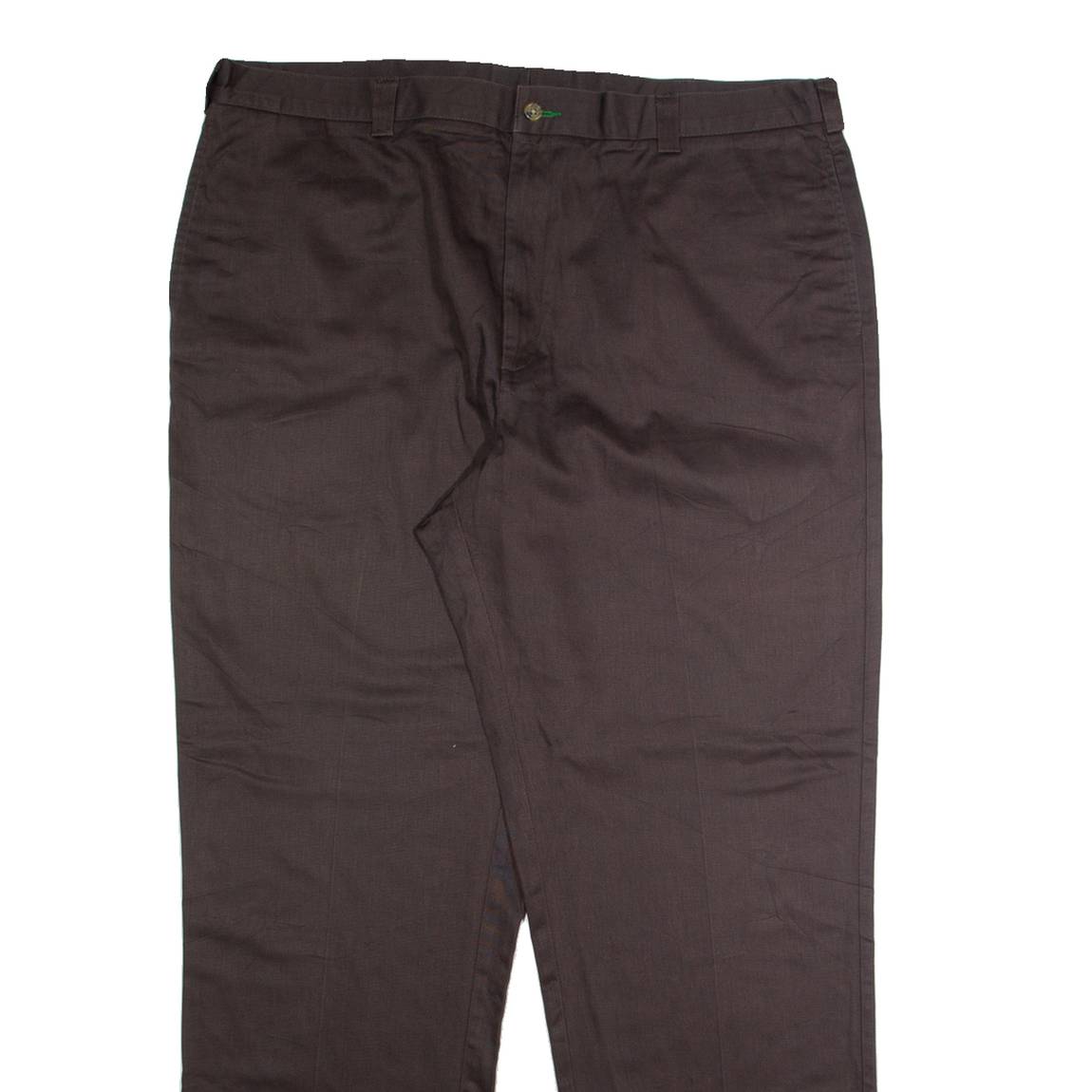 TOMMY HILFIGER Chino Mens Trousers Brown Regular Straight W42 L32