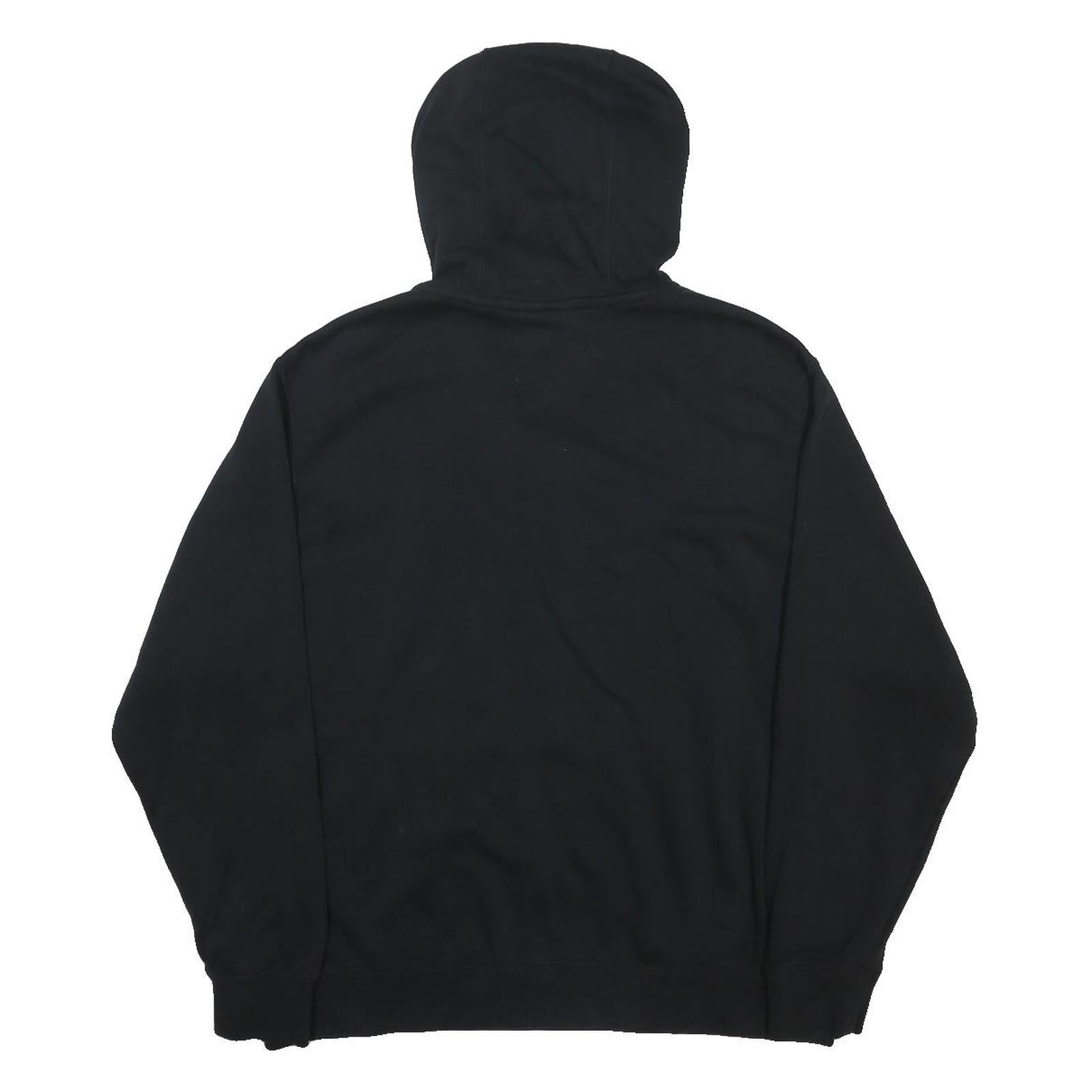NIKE Mens Black Panthers Baseball Hoodie XL Cotton Blend Pullover Sweatshirt