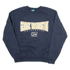 CHAMPION George Washington University Mens Sweatshirt Blue USA M