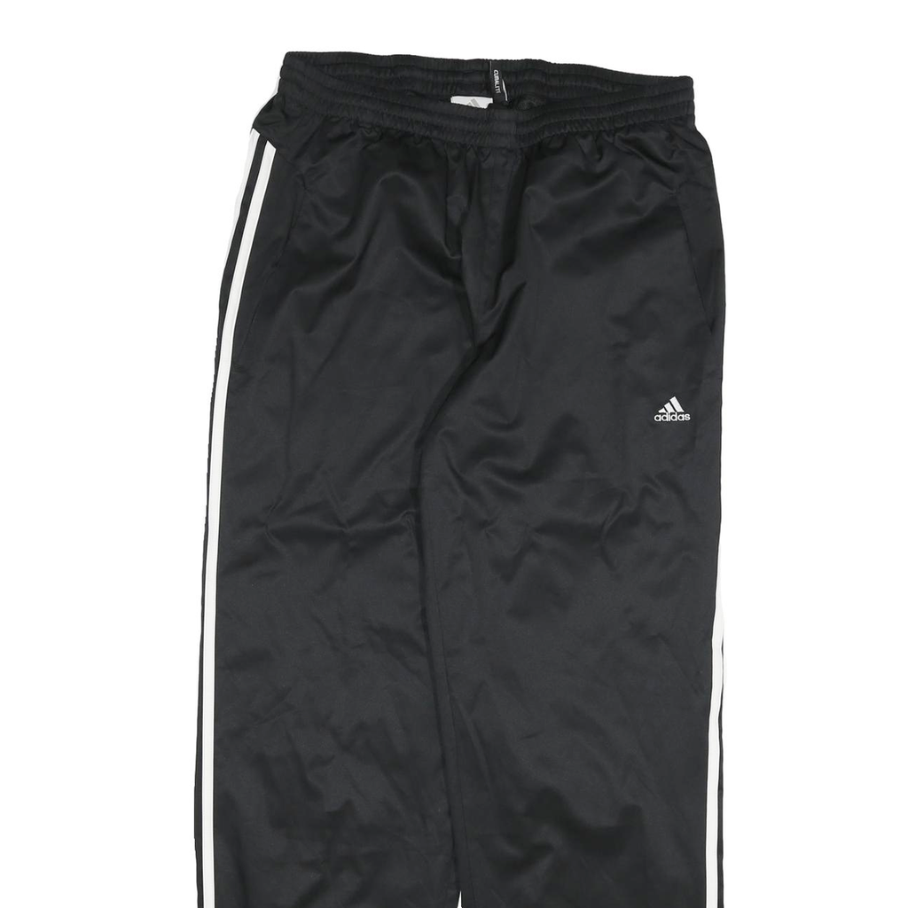 ADIDAS Mens Joggers Black & White Classic Tapered M W30 L31 Athletic Sports Wear