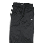ADIDAS Mens Joggers Black & White Classic Tapered M W30 L31 Athletic Sports Wear