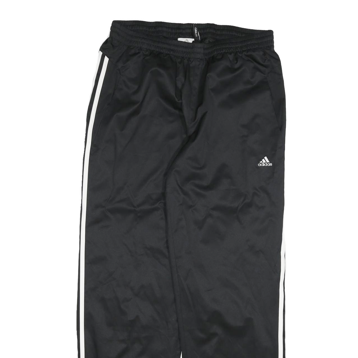 ADIDAS Mens Joggers Black & White Classic Tapered M W30 L31 Athletic Sports Wear