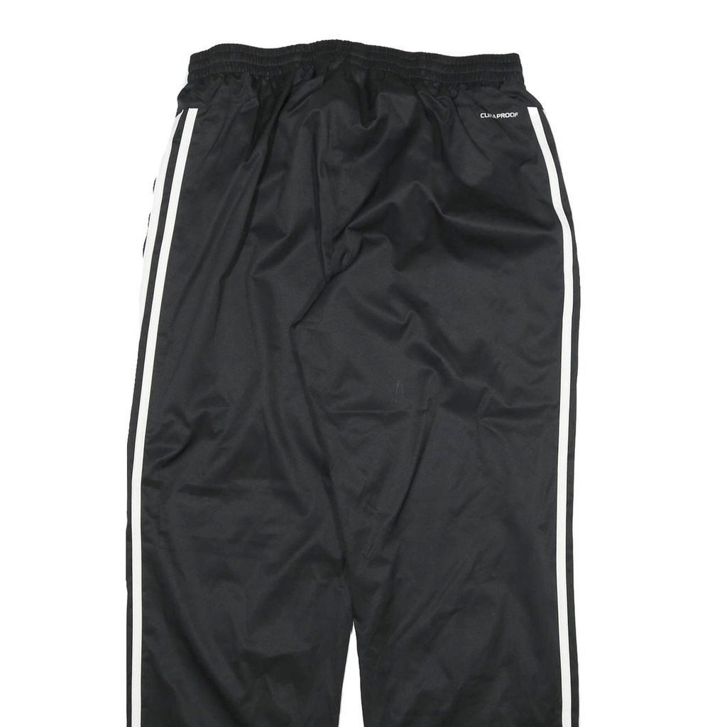 ADIDAS Mens Joggers Black & White Classic Tapered M W30 L31 Athletic Sports Wear