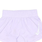 NIKE Womens Shorts White XS W26 Casual Plain Lightweight Sporty