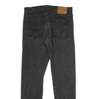 LEVI'S 512 Big E Mens Jeans Black Slim Skinny Denim W32 L32 Classic Style