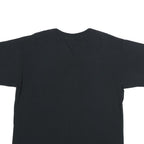 GILDAN Mens Black Rolling Stones Graphic T-Shirt L Short Sleeve Crew Neck