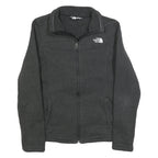 THE NORTH FACE Womens Black Fleece Jacket M Zip Outdoor Casual Warm Layer