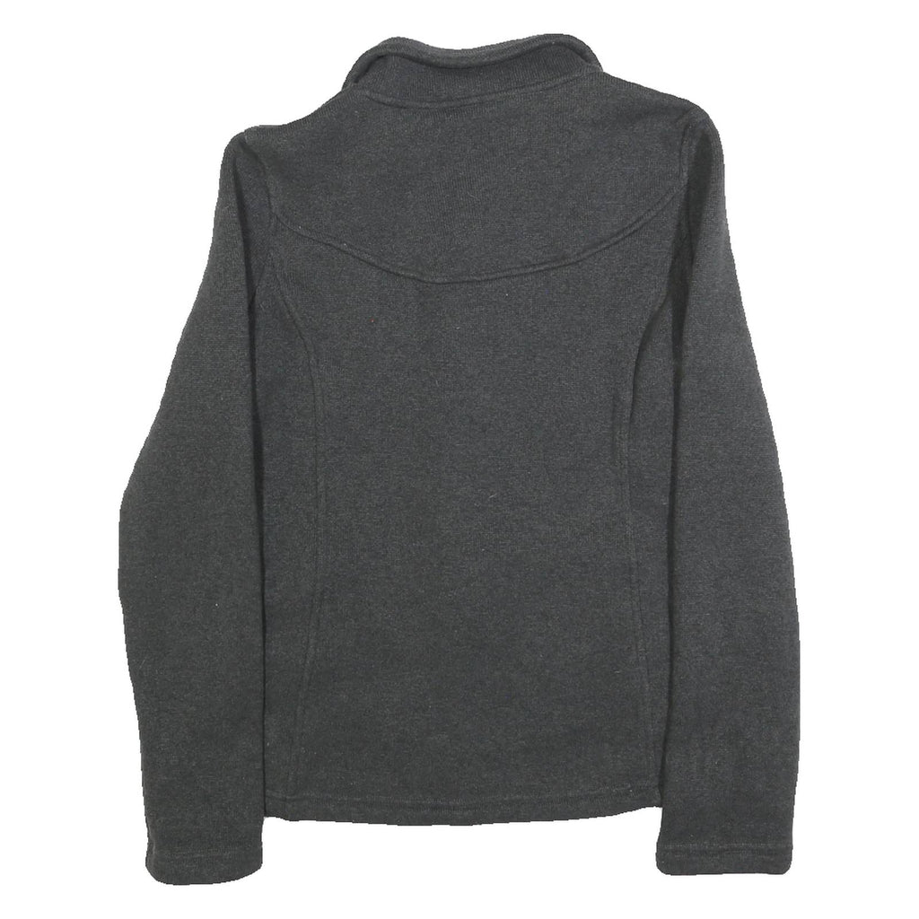 THE NORTH FACE Womens Black Fleece Jacket M Zip Outdoor Casual Warm Layer