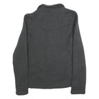THE NORTH FACE Womens Black Fleece Jacket M Zip Outdoor Casual Warm Layer