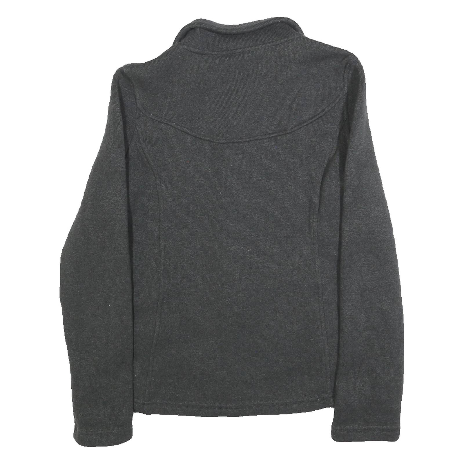 THE NORTH FACE Womens Black Fleece Jacket M Zip Outdoor Casual Warm Layer
