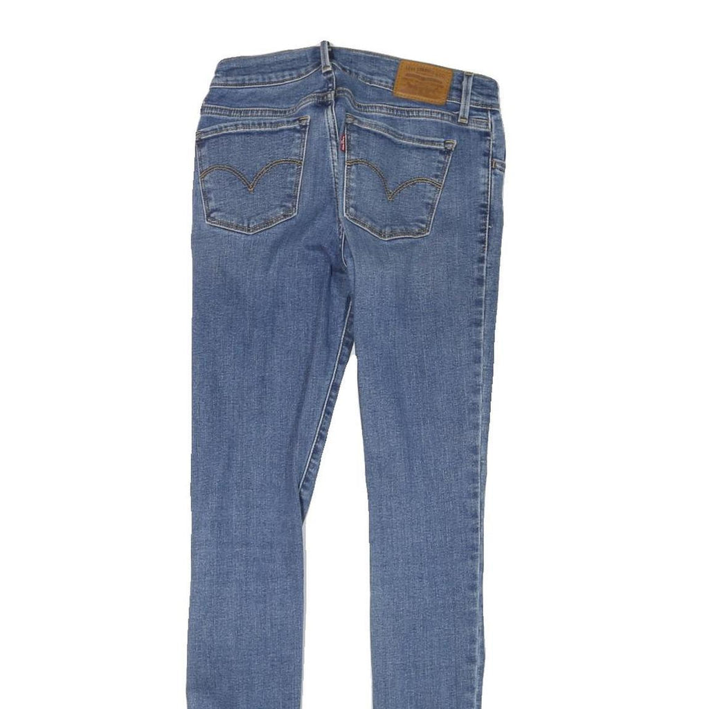 LEVI'S 710 Womens Jeans Blue Slim Skinny Denim Medium W25 L30 Stretch