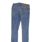 LEVI'S 710 Womens Jeans Blue Slim Skinny Denim Medium W25 L30 Stretch