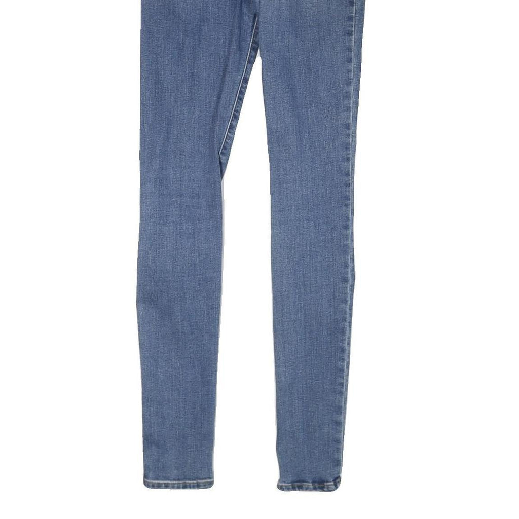 LEVI'S 710 Womens Jeans Blue Slim Skinny Denim Medium W25 L30 Stretch