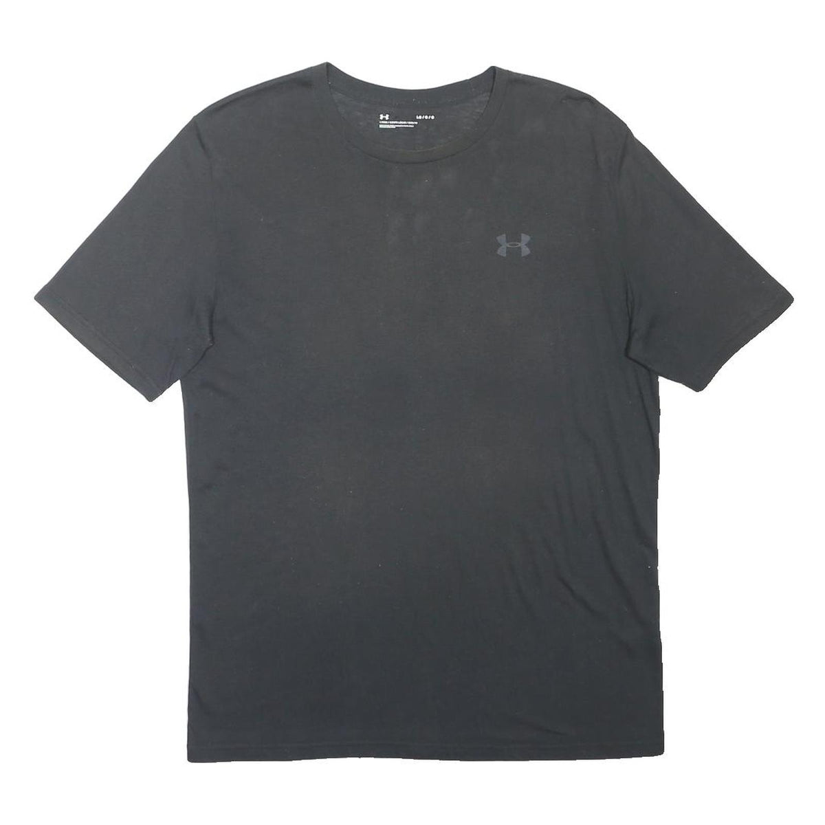 UNDER ARMOUR Mens Black Classic T-Shirt L Short Sleeve Crew Neck Sportswear