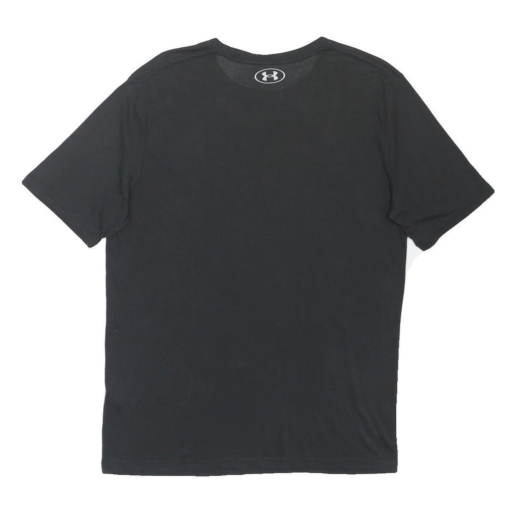 UNDER ARMOUR Mens Black Classic T-Shirt L Short Sleeve Crew Neck Sportswear