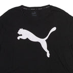 PUMA Womens T-Shirt Black Crew Neck 2XL