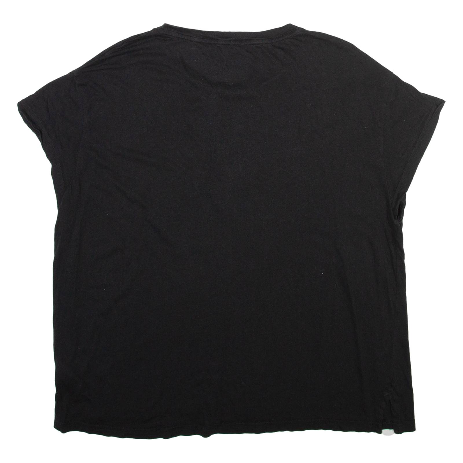 PUMA Womens T-Shirt Black Crew Neck 2XL