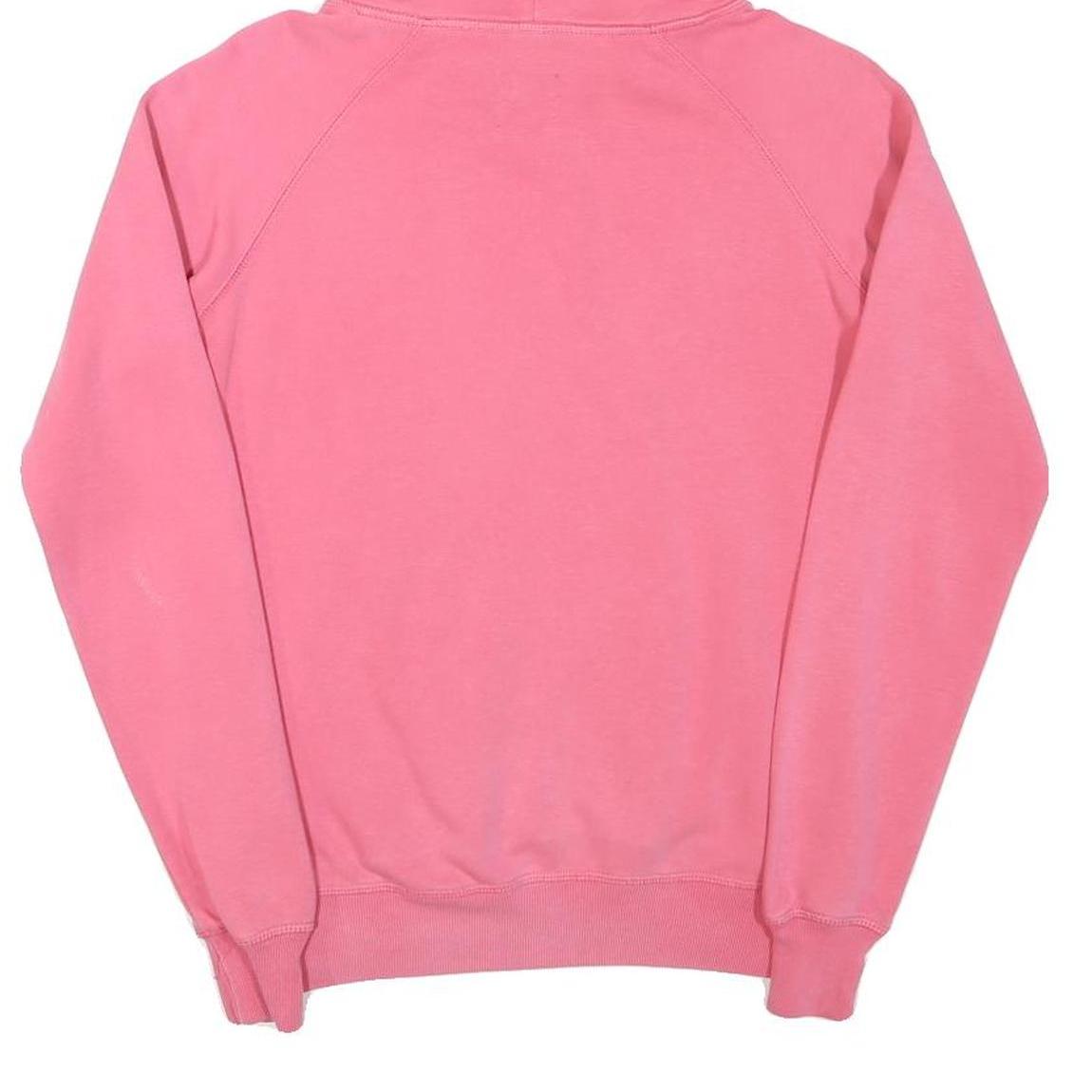 CHAMPION Womens Pink Hoodie S Cotton Blend Pullover Hooded Sweatshirt
