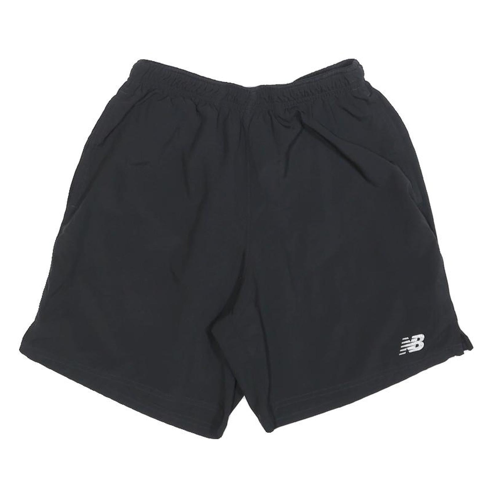 NEW BALANCE Womens Black Sports Shorts M W28 Lightweight Activewear