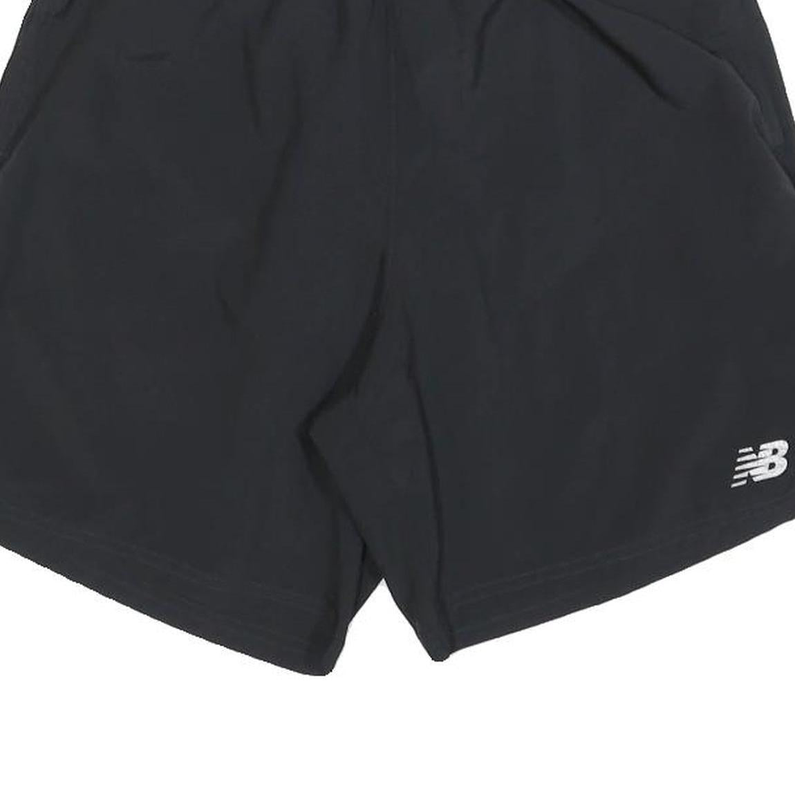 NEW BALANCE Womens Black Sports Shorts M W28 Lightweight Activewear