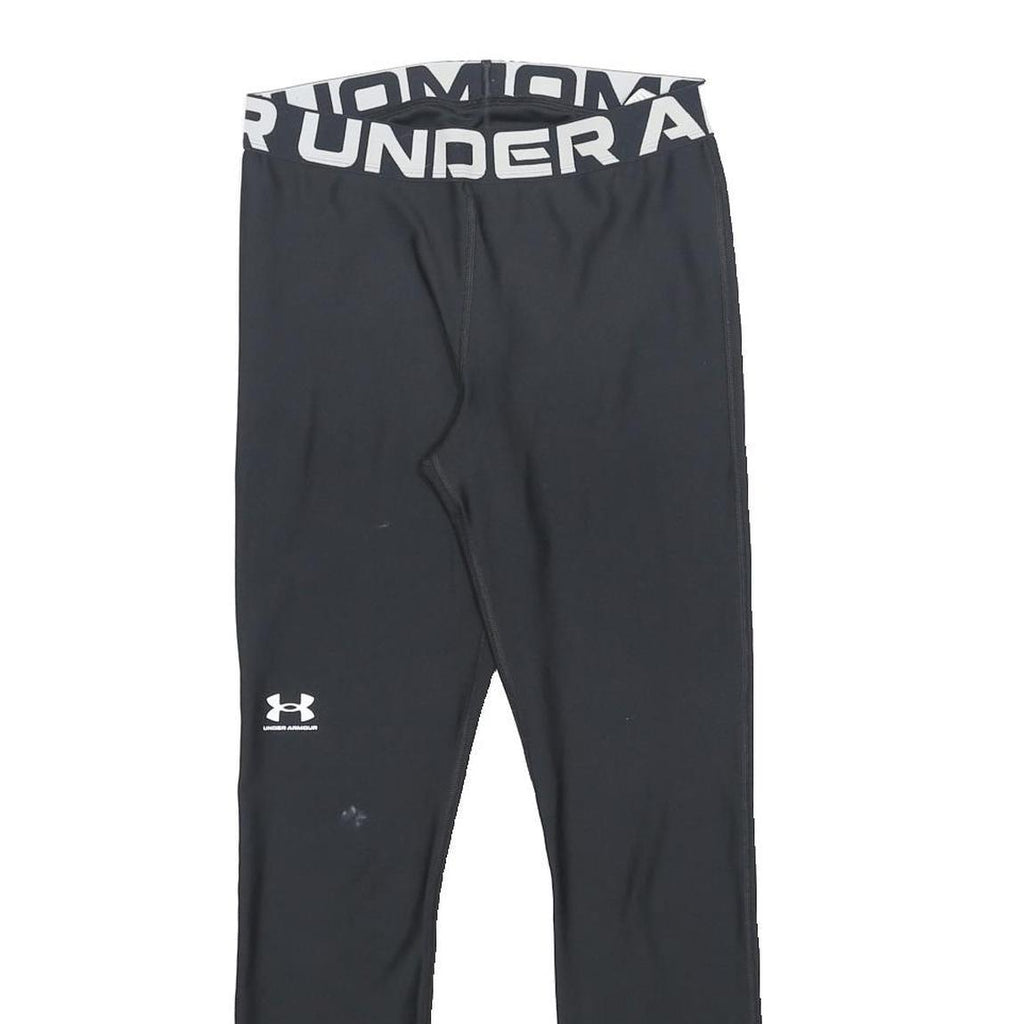 UNDER ARMOUR Womens Leggings Black Slim Tapered M W25 L27 Gym Leggings