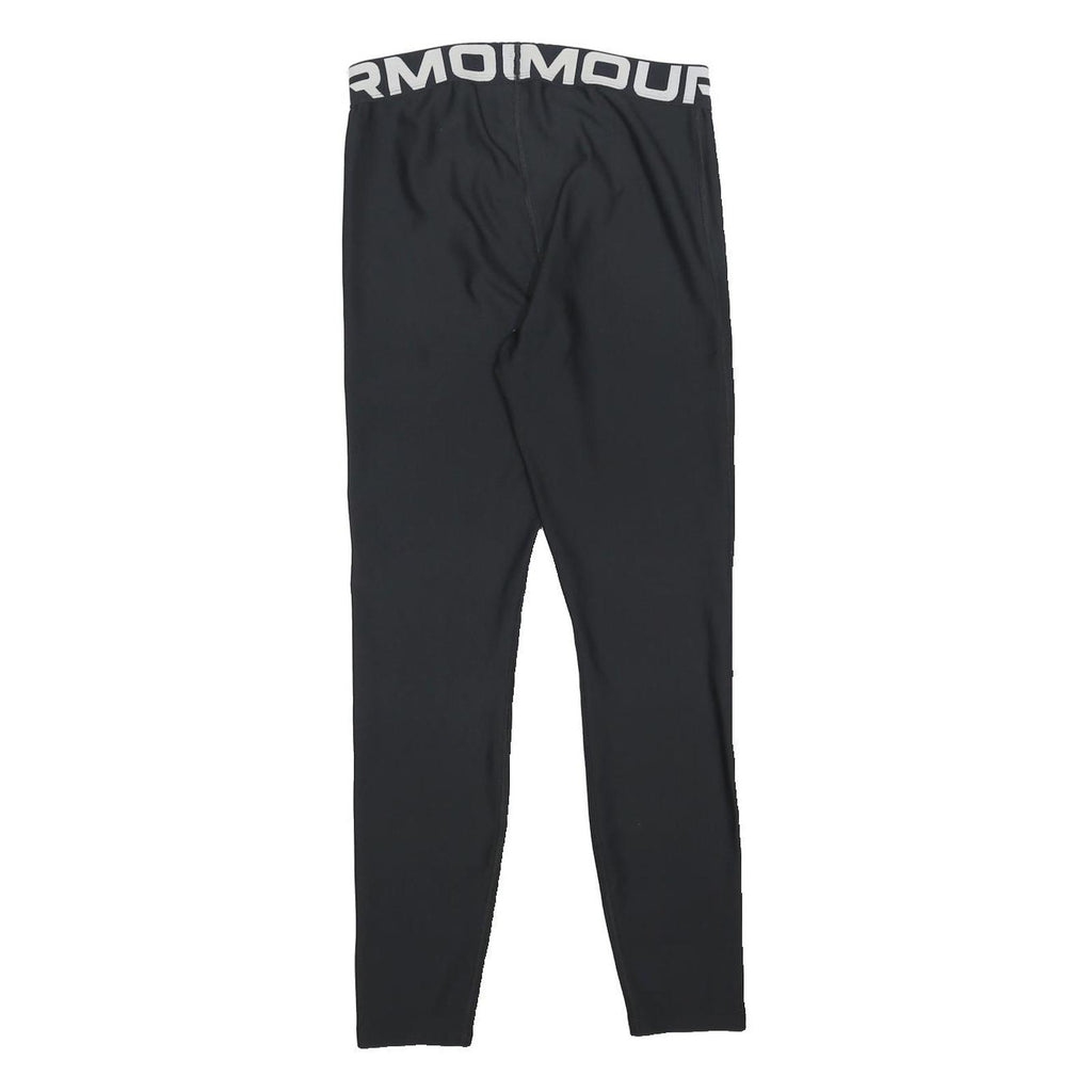 UNDER ARMOUR Womens Leggings Black Slim Tapered M W25 L27 Gym Leggings