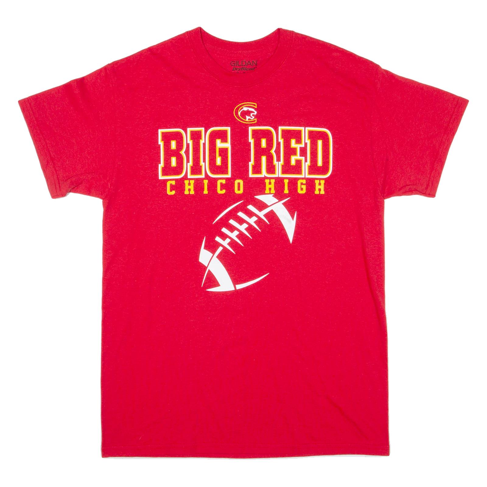 GILDAN Big Red Chicco High Mens T-Shirt Red USA M