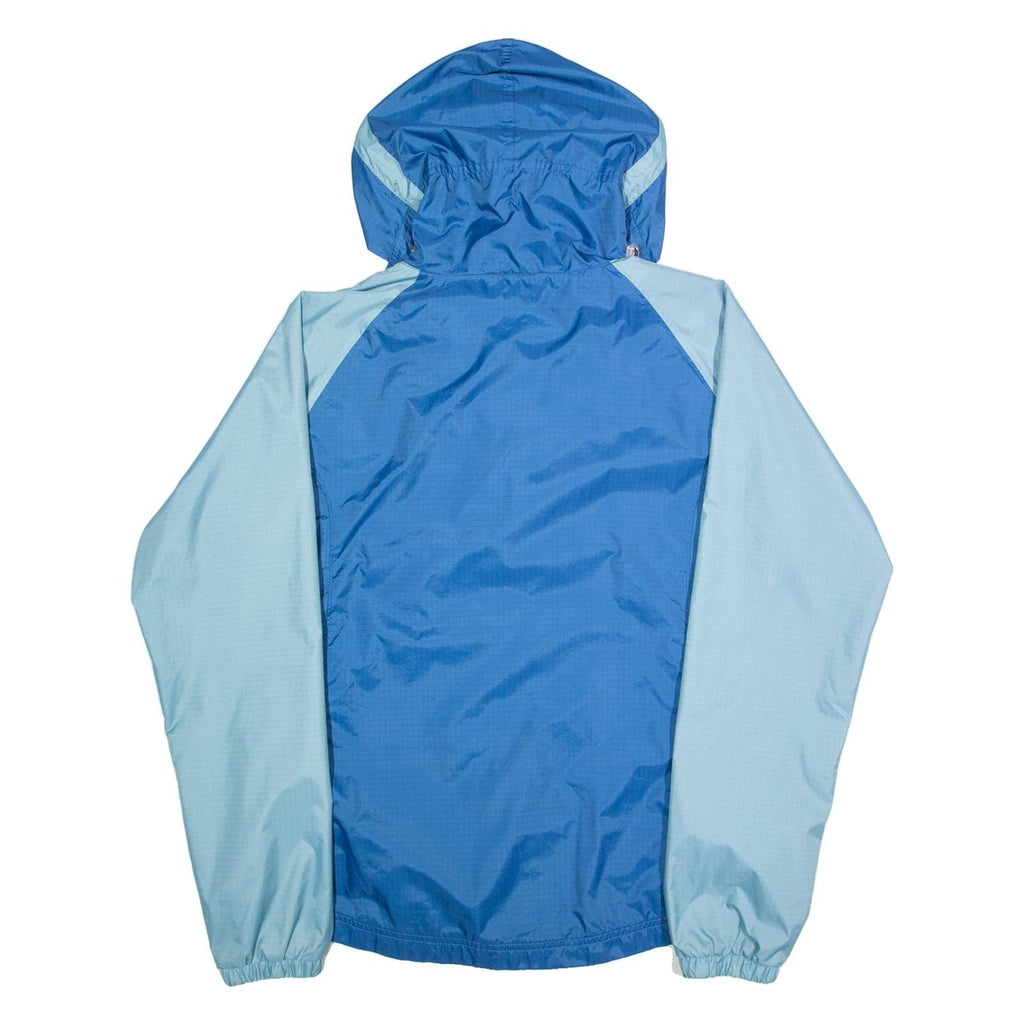 ADIDAS Womens Pullover Jacket Blue Hooded S