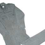 SPILAG Mens Grey Cotton Long Sleeve Regular Fit Dungarees L W38 L31 Workwear
