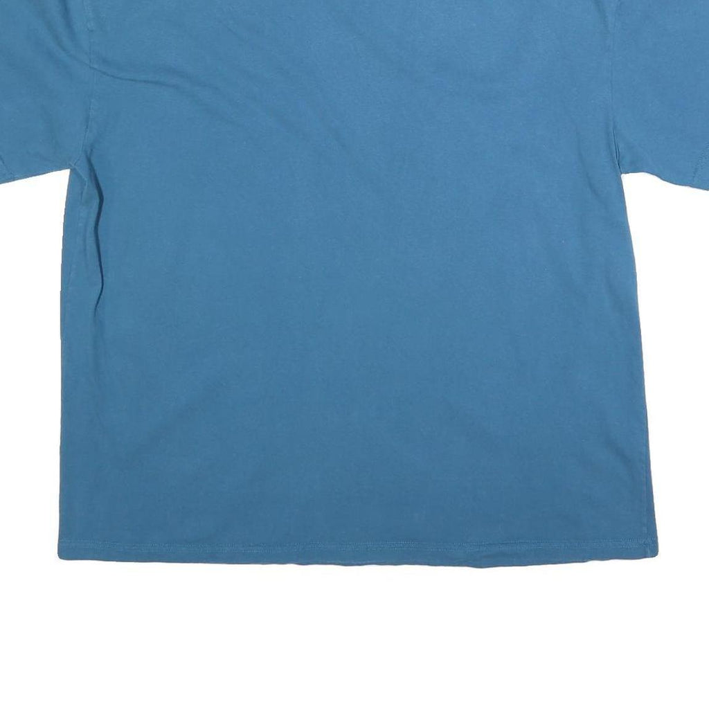 TUCAN TACO Mens Blue XL T-Shirt Short Sleeve Crew Neck Dolphin Graphic Print