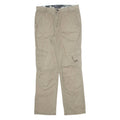 PACIFIC MOTION Cargo Womens Trousers Brown Regular Straight W34 L32