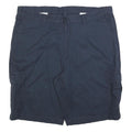DICKIES Mens Shorts Blue Cargo Cotton Blend 2XL W44 Workwear Casual