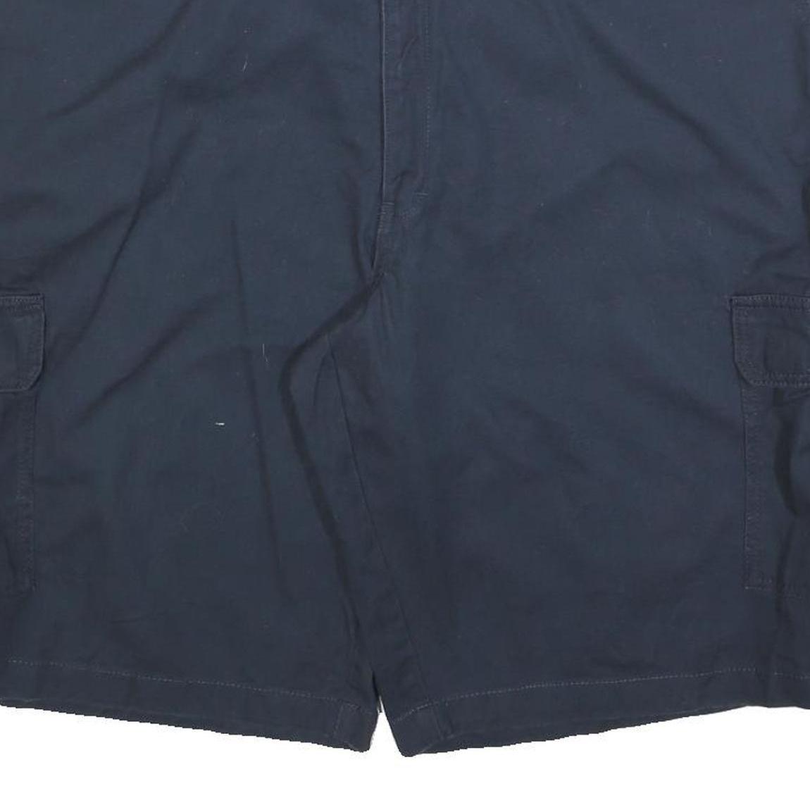DICKIES Mens Shorts Blue Cargo Cotton Blend 2XL W44 Workwear Casual