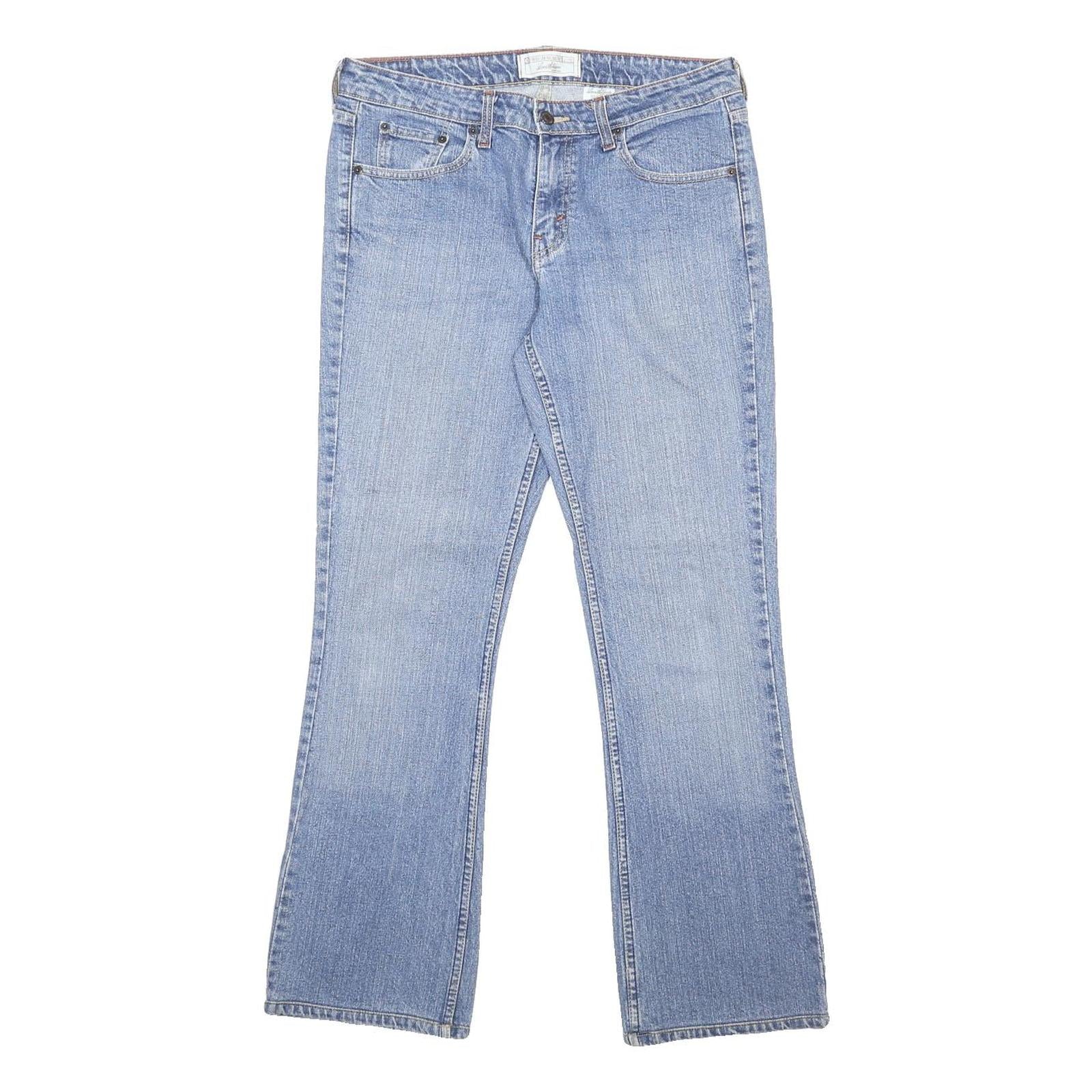 LEVI'S Womens Jeans Blue Regular Bootcut Denim Medium W32 L31 Classic Zip Cotton
