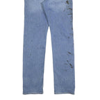 CARHARTT Mens Jeans Blue Relaxed Straight Denim Medium W31 L34 Workwear