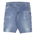 WRANGLER Mens Denim Blue Carpenter Style Size L W38 Cotton Blend Shorts