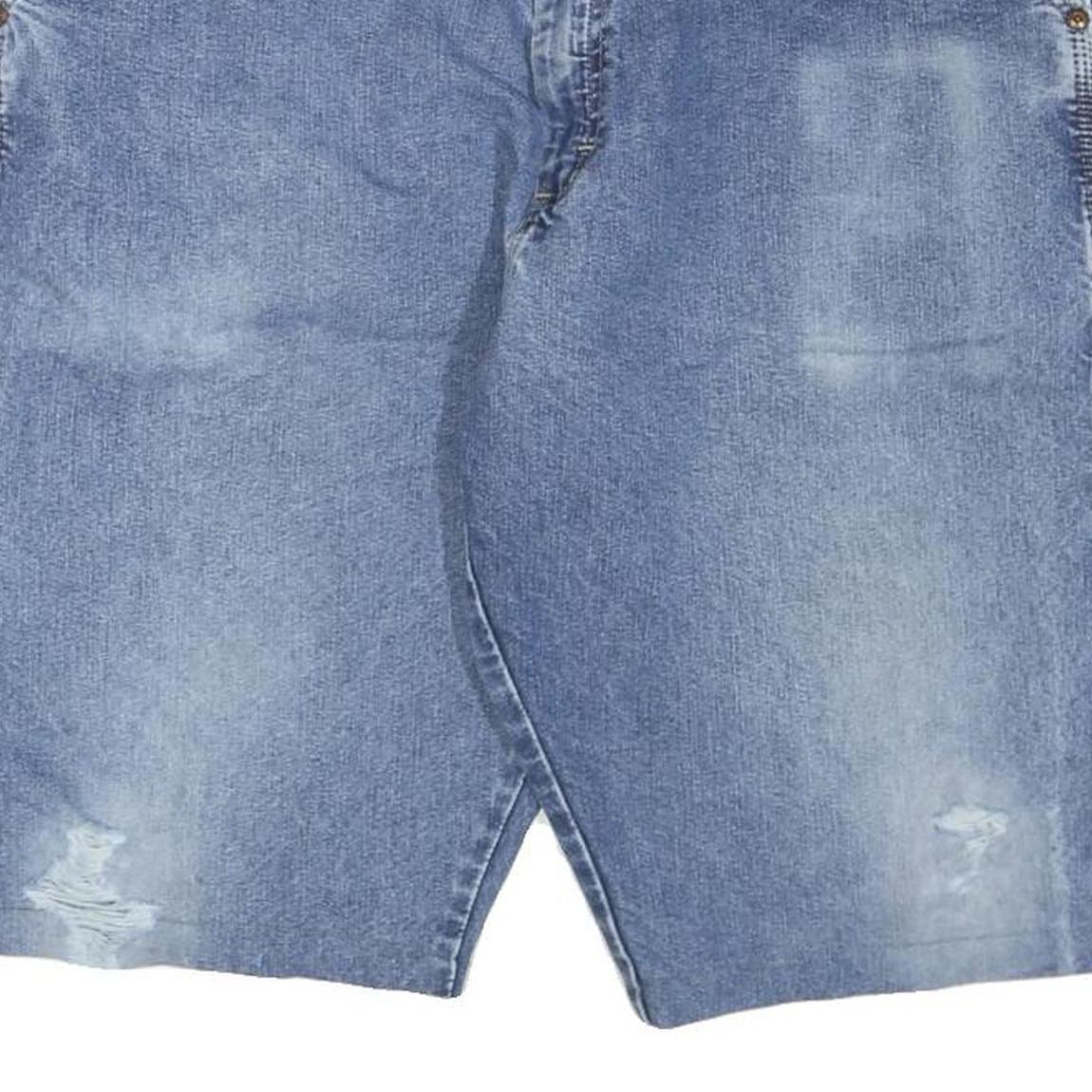 WRANGLER Mens Denim Blue Carpenter Style Size L W38 Cotton Blend Shorts