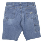 WRANGLER Mens Denim Blue Carpenter Style Size L W38 Cotton Blend Shorts