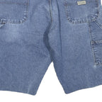 WRANGLER Mens Denim Blue Carpenter Style Size L W38 Cotton Blend Shorts